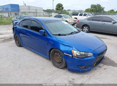 2010 MITSUBISHI LANCER GTS Blue  Gasoline JA32U8FW2AU001568 photo #1