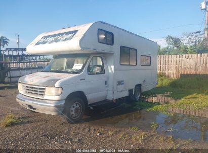 1993 FORD ECONOLINE E350 CUTAWAY VAN White  Gasoline 1FDKE30G8PHA79207 photo #3