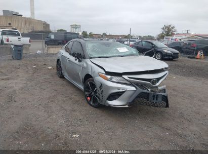 2019 TOYOTA CAMRY XSE Silver  Gasoline 4T1B61HK8KU292328 photo #1