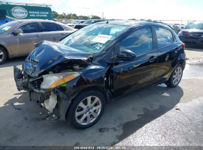 2013 MAZDA MAZDA2 TOURING Black  Gasoline JM1DE1LY3D0160647 photo #3