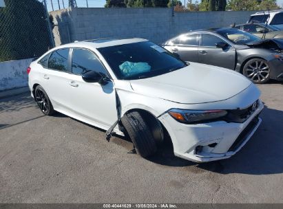 2023 HONDA CIVIC SI SEDAN White  Gasoline 2HGFE1E58PH475683 photo #1