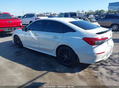 2023 HONDA CIVIC SI SEDAN White  Gasoline 2HGFE1E58PH475683 photo #4