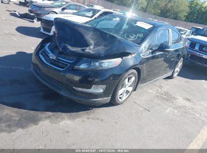 2014 CHEVROLET VOLT Black  Hybrid 1G1RE6E42EU157089 photo #3