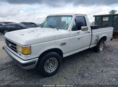 1989 FORD F150 White  Gasoline 1FTDF15Y5KNA95486 photo #3