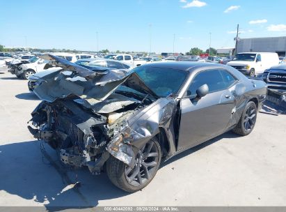 2020 DODGE CHALLENGER SXT Gray  Flexible Fuel 2C3CDZAG8LH148516 photo #3