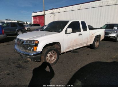 2012 GMC CANYON WORK TRUCK White  Gasoline 1GTE5LF93C8111212 photo #3