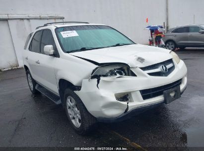 2004 ACURA MDX White  Gasoline 2HNYD18824H551257 photo #1