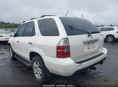 2004 ACURA MDX White  Gasoline 2HNYD18824H551257 photo #4