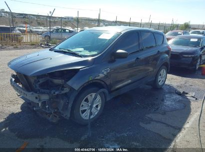 2016 FORD ESCAPE S Gray  Gasoline 1FMCU0F75GUB82928 photo #3