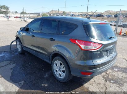 2016 FORD ESCAPE S Gray  Gasoline 1FMCU0F75GUB82928 photo #4