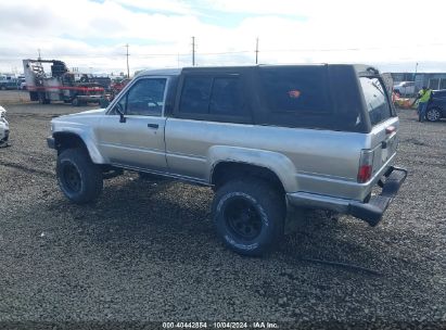 1986 TOYOTA 4RUNNER RN60 Silver  Gasoline JT4RN62D6G0006276 photo #4