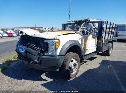 2017 FORD F-550 CHASSIS XL White  Diesel 1FDUF5GT2HDA04645 photo #3