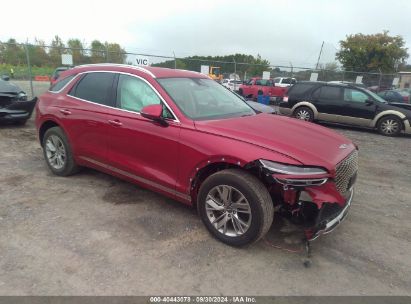 2022 GENESIS GV70 2.5T AWD Red  Gasoline KMUMADTB4NU065014 photo #1