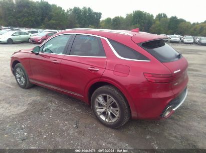 2022 GENESIS GV70 2.5T AWD Red  Gasoline KMUMADTB4NU065014 photo #4