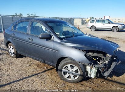 2011 HYUNDAI ACCENT GLS Gray  Gasoline KMHCN4AC1BU534615 photo #1