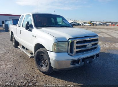 2006 FORD F-250 LARIAT/XL/XLT White  Gasoline 1FTNX20536ED46533 photo #1