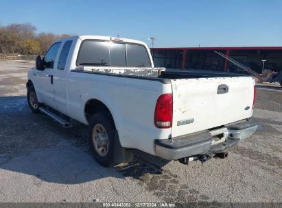 2006 FORD F-250 LARIAT/XL/XLT White  Gasoline 1FTNX20536ED46533 photo #4