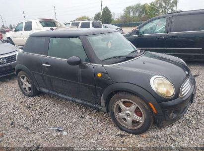 2007 MINI COOPER Black  Gasoline WMWMF33577TL68061 photo #1