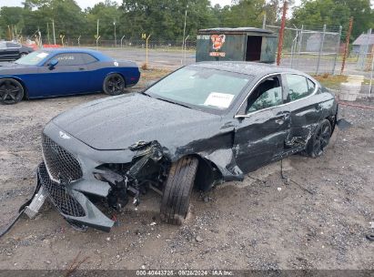 2023 GENESIS G70 3.3T AWD Black  Gasoline KMTG54TE9PU118017 photo #3