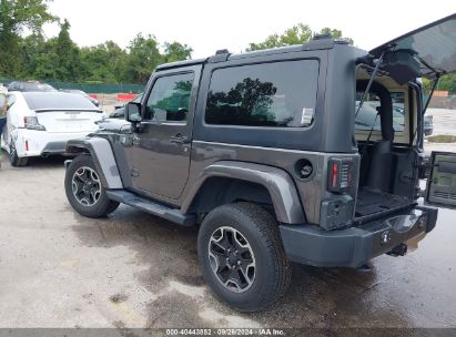 2018 JEEP WRANGLER JK SAHARA 4X4 Gray  Flexible Fuel 1C4AJWBG6JL857471 photo #4