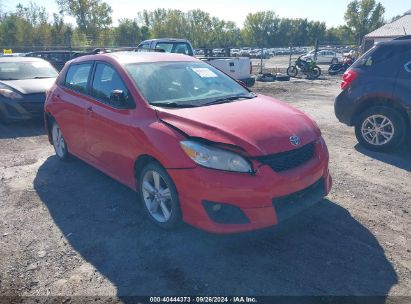 2009 TOYOTA MATRIX S Red  Gasoline 2T1KE40E59C022771 photo #1