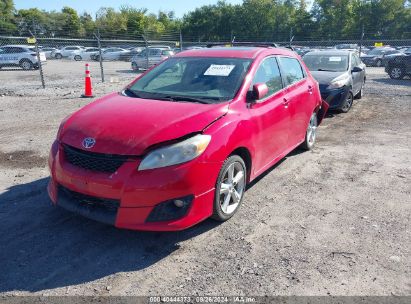 2009 TOYOTA MATRIX S Red  Gasoline 2T1KE40E59C022771 photo #3