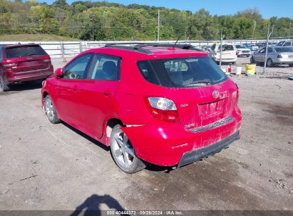 2009 TOYOTA MATRIX S Red  Gasoline 2T1KE40E59C022771 photo #4