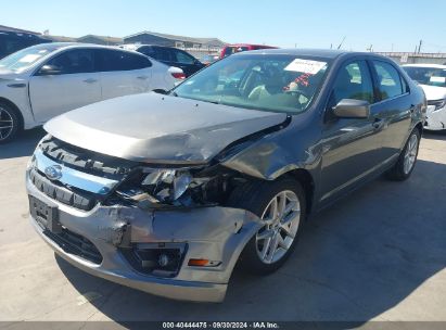 2010 FORD FUSION SEL Gray  Gasoline 3FAHP0JA2AR152388 photo #3