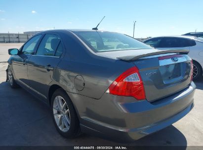 2010 FORD FUSION SEL Gray  Gasoline 3FAHP0JA2AR152388 photo #4