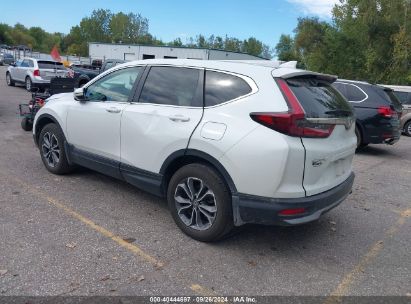 2022 HONDA CR-V AWD EX White  Gasoline 7FARW2H51NE013189 photo #4