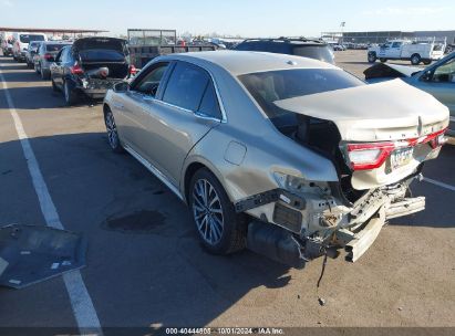 2017 LINCOLN CONTINENTAL SELECT Beige  Gasoline 1LN6L9SK3H5610778 photo #4