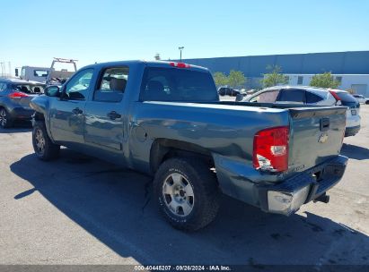 2011 CHEVROLET SILVERADO 1500 LT Teal  Flexible Fuel 3GCPCSE05BG241321 photo #4