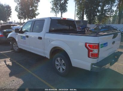 2019 FORD F-150 XLT White  Gasoline 1FTEW1C54KKC38586 photo #4