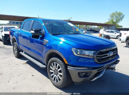 2020 FORD RANGER LARIAT Blue  Gasoline 1FTER4EH0LLA20169 photo #1