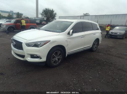 2017 INFINITI QX60 White  Gasoline 5N1DL0MM0HC515138 photo #3