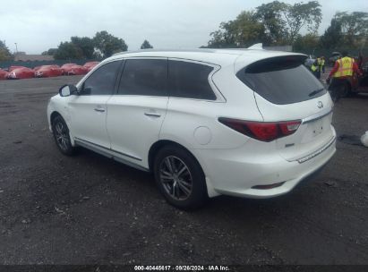 2017 INFINITI QX60 White  Gasoline 5N1DL0MM0HC515138 photo #4