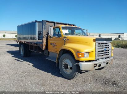 1995 FORD F700 Yellow  Gasoline 1FDNF70J9SVA69566 photo #1