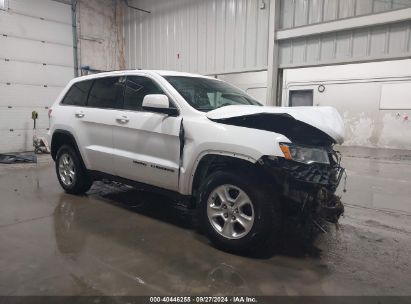 2017 JEEP GRAND CHEROKEE LAREDO 4X4 White  Flexible Fuel 1C4RJFAGXHC951299 photo #1