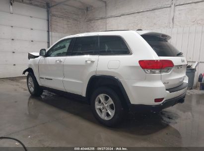 2017 JEEP GRAND CHEROKEE LAREDO 4X4 White  Flexible Fuel 1C4RJFAGXHC951299 photo #4