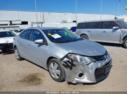 2015 TOYOTA COROLLA S Silver  Gasoline 5YFBURHE9FP205610 photo #1