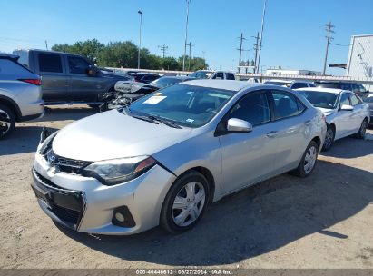 2015 TOYOTA COROLLA S Silver  Gasoline 5YFBURHE9FP205610 photo #3