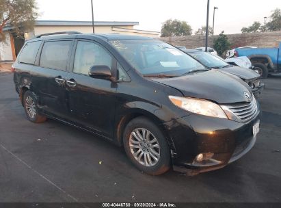 2017 TOYOTA SIENNA XLE 8 PASSENGER Black  Gasoline 5TDYZ3DC5HS878210 photo #1