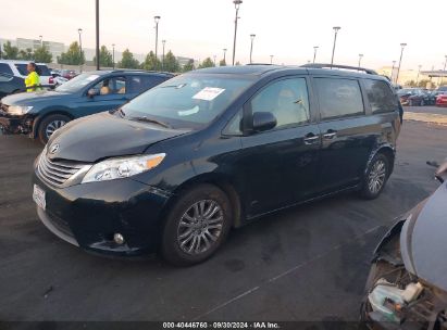 2017 TOYOTA SIENNA XLE 8 PASSENGER Black  Gasoline 5TDYZ3DC5HS878210 photo #3