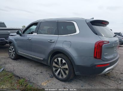 2022 KIA TELLURIDE S Gray  Gasoline 5XYP6DHC9NG236179 photo #4