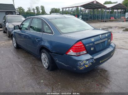 2005 MERCURY MONTEGO LUXURY Blue  Gasoline 1MEFM40145G614402 photo #4