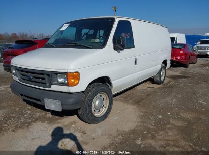 2004 FORD E-150 White  Gasoline 1FTRE14WX4HA41515 photo #3