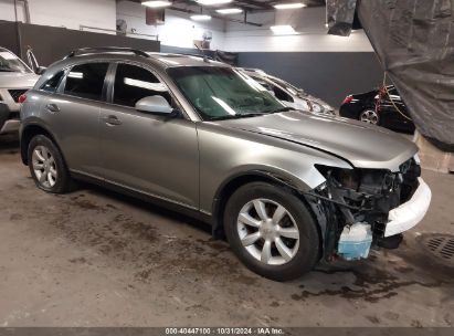 2004 INFINITI FX35 Gray  Gasoline JNRAS08W34X210659 photo #1