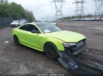 2015 AUDI A5 2.0T PREMIUM Green  Flexible Fuel WAUMFAFR6FA006073 photo #1