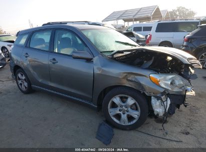 2006 TOYOTA MATRIX XR Gray  Gasoline 2T1KR32EX6C579442 photo #1