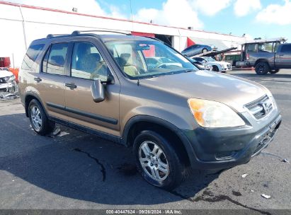 2002 HONDA CR-V EX Brown  Gasoline JHLRD78882C086063 photo #1